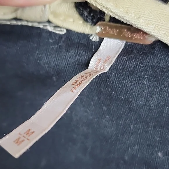 Free People Boho Embroidered Coat Jacket - Picture 6 of 8